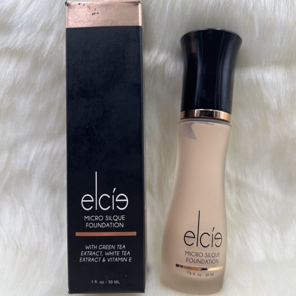 Elcie Micro Silque Foundation In PORCELAIN 1 fl.Oz /30ml - 100% Authentic NIB
